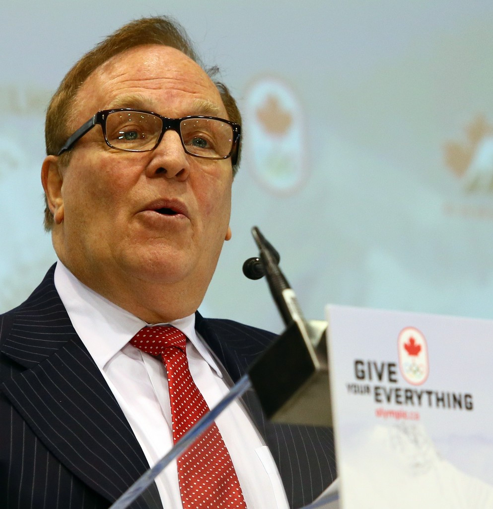 Macel Aubut has resigned as President of the Canadian Olympic Committee Â©COC